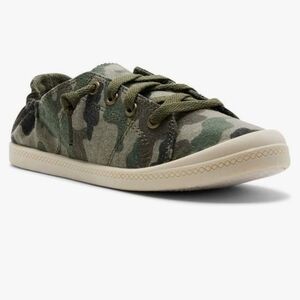 Time & Tru Camo Memory Foam Women's Sneakers Size 7W